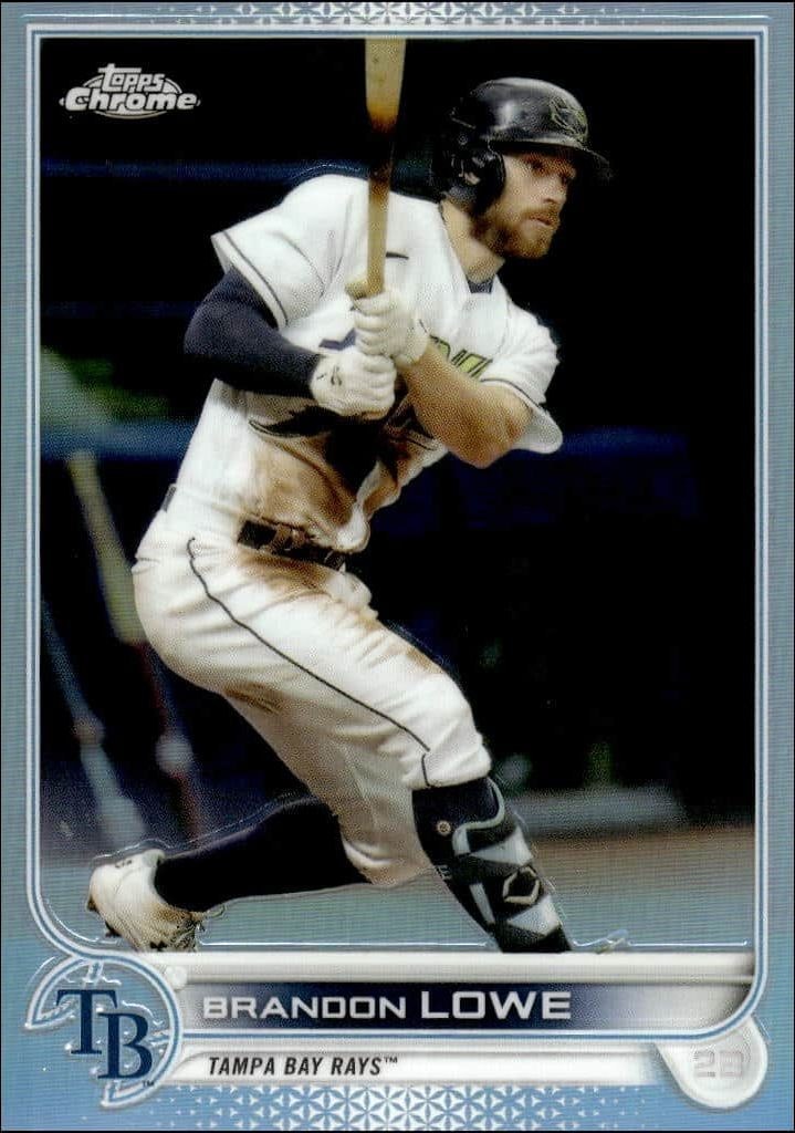 2022 Topps Chrome Brandon Lowe #107 trading card
