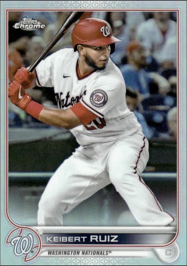 2022 Topps Chrome Keibert Ruiz #218 trading card