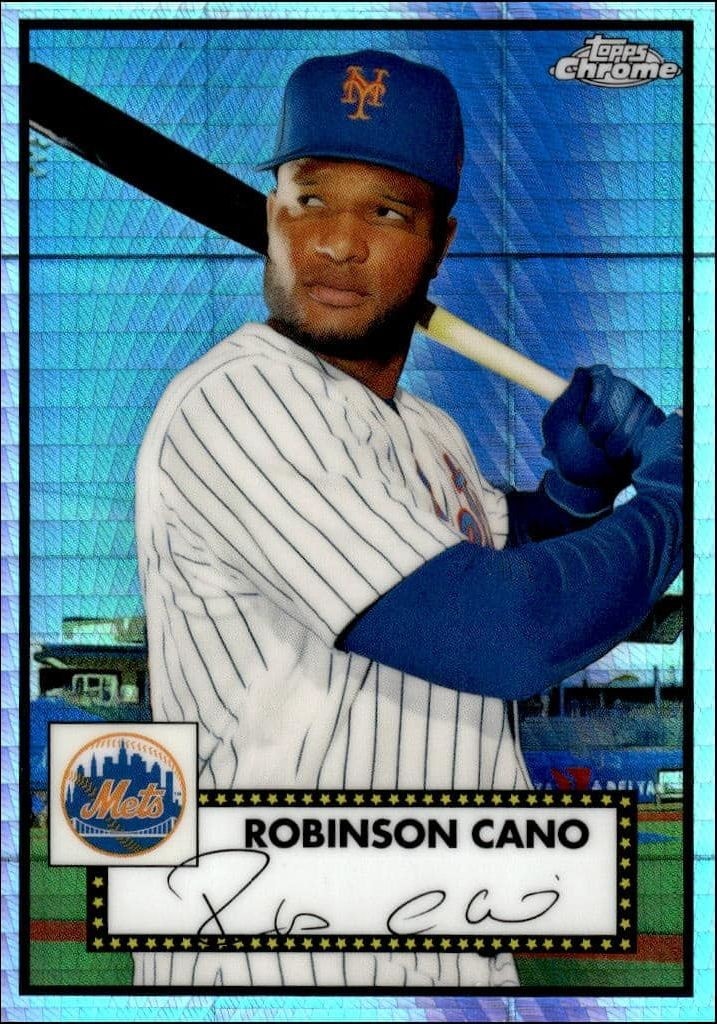 2021 Topps Chrome Platinum Anniversary Robinson Cano #293 trading card