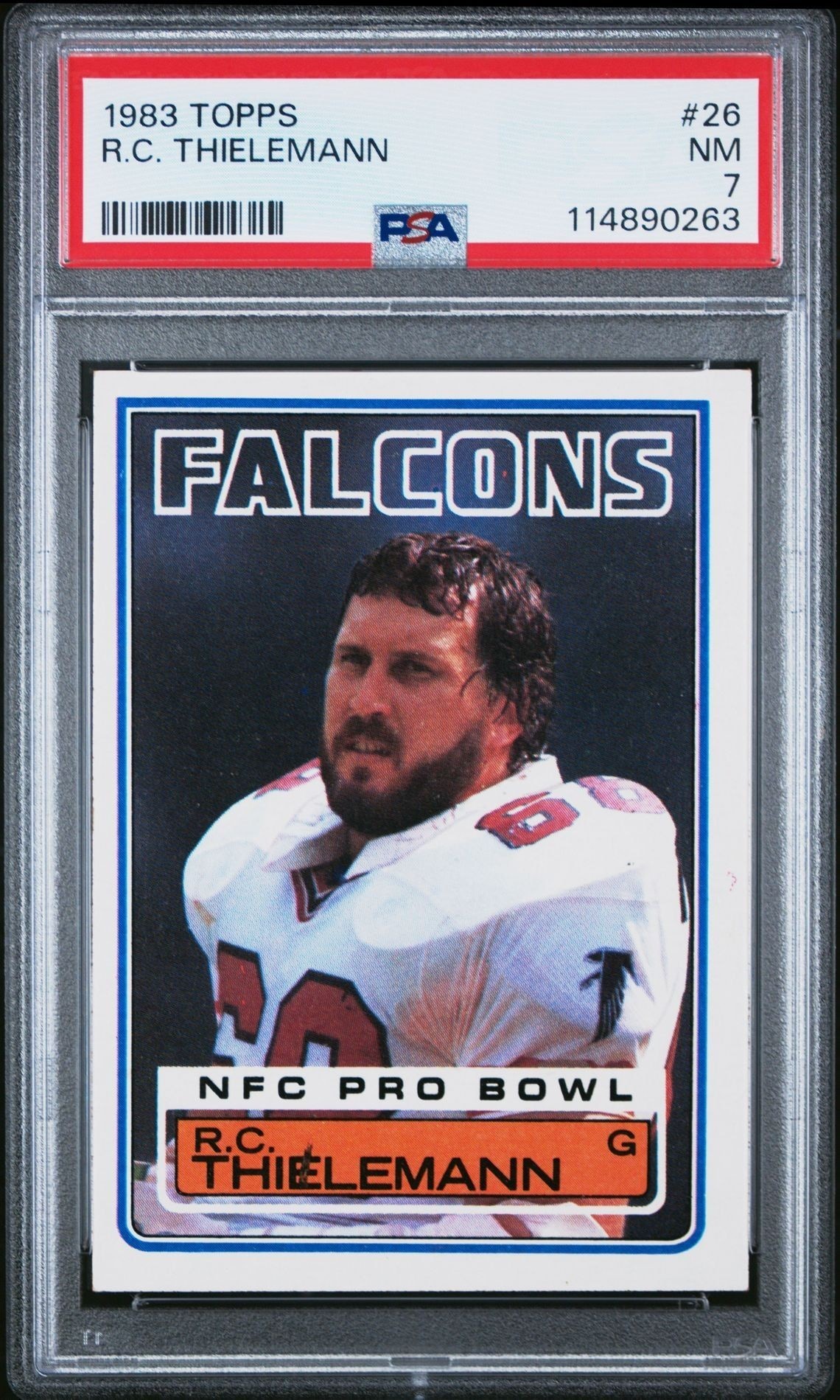 1983 Topps R.C. Thielemann #26 trading card