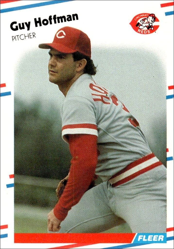 1988 Fleer Guy Hoffman #235 trading card