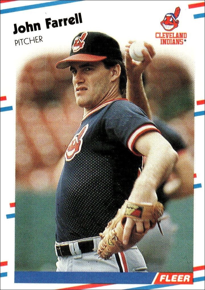 1988 Fleer John Farrell #608 trading card
