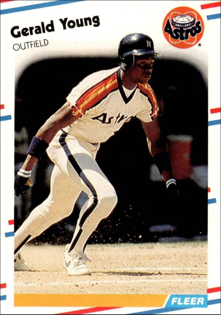 1988 Fleer Gerald Young #460 trading card