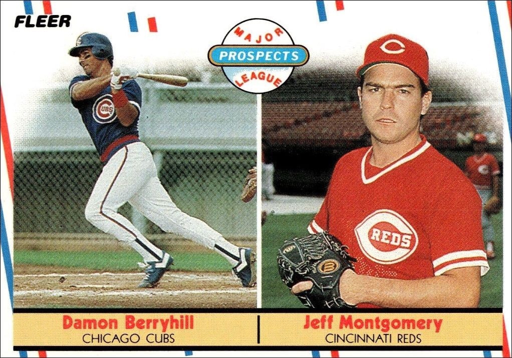 1988 Fleer Damon Berryhill #642 trading card
