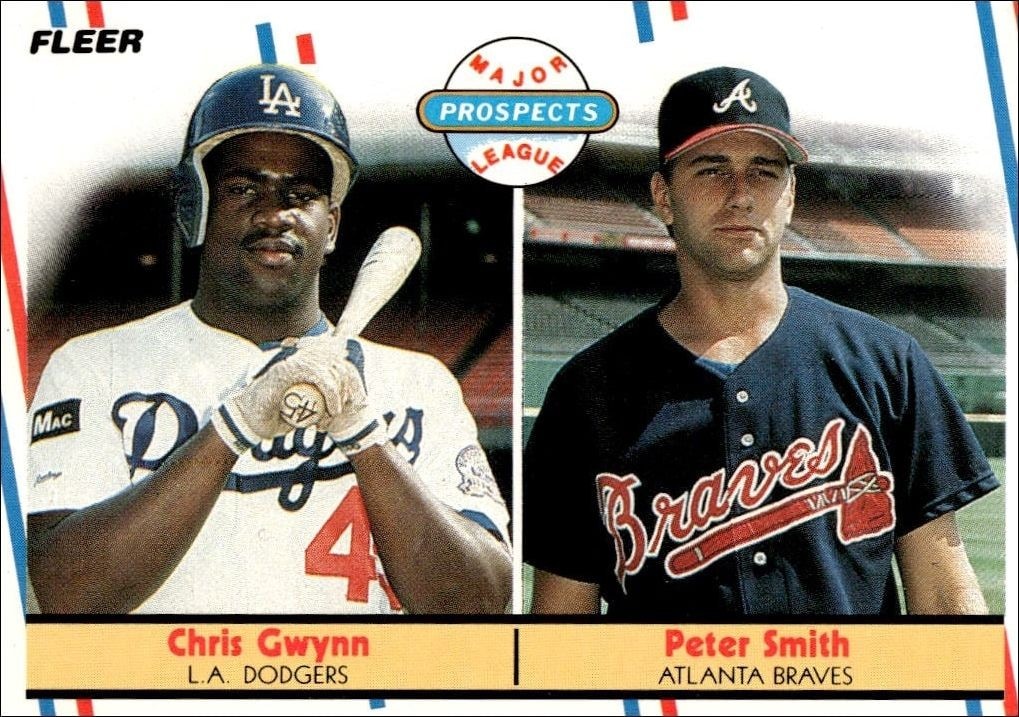 1988 Fleer Chris Gwynn #647 trading card