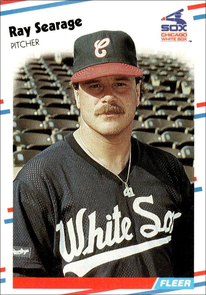 1988 Fleer Ray Searage #409 trading card