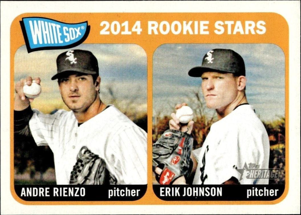 2014 Topps Heritage Andre Rienzo #41 trading card