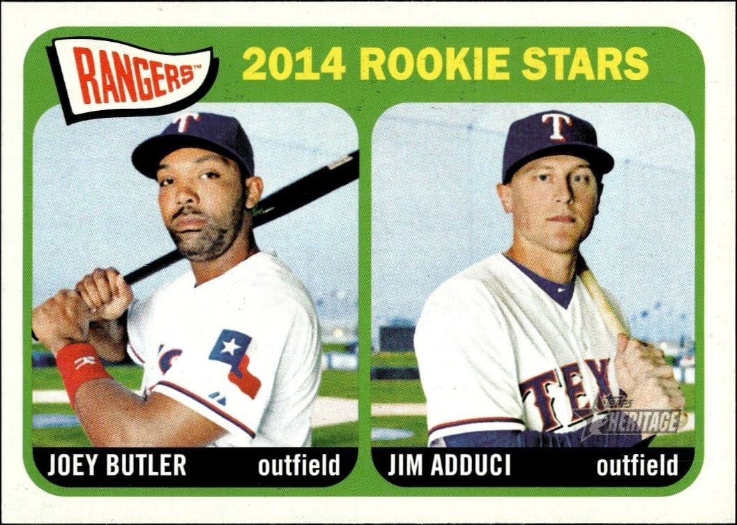 2014 Topps Heritage Joey Butler #104 trading card