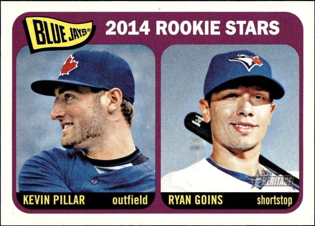 2014 Topps Heritage Kevin Pillar #421 trading card