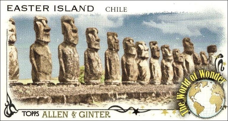 2023 Topps Allen & Ginter Easter Island #WOW-26 trading card
