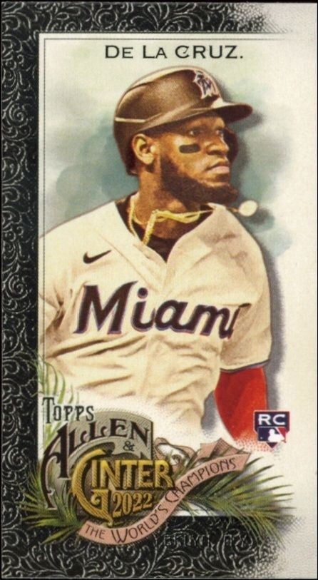 2022 Topps Allen & Ginter Bryan De La Cruz #71 trading card