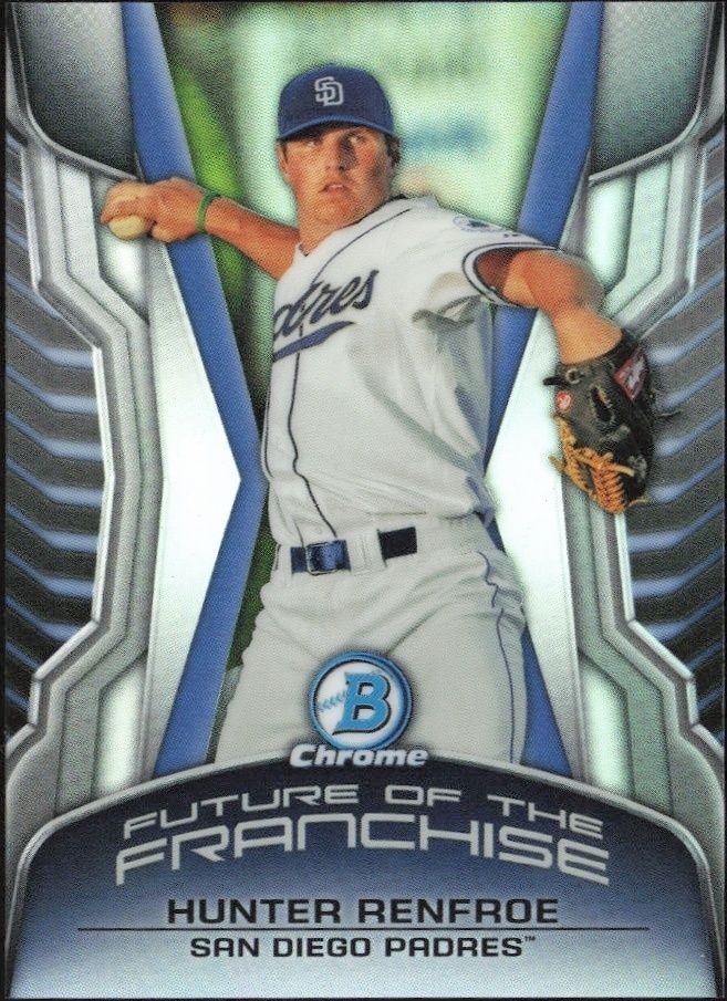 2013 Bowman Chrome Hunter Renfroe #FF-HR trading card