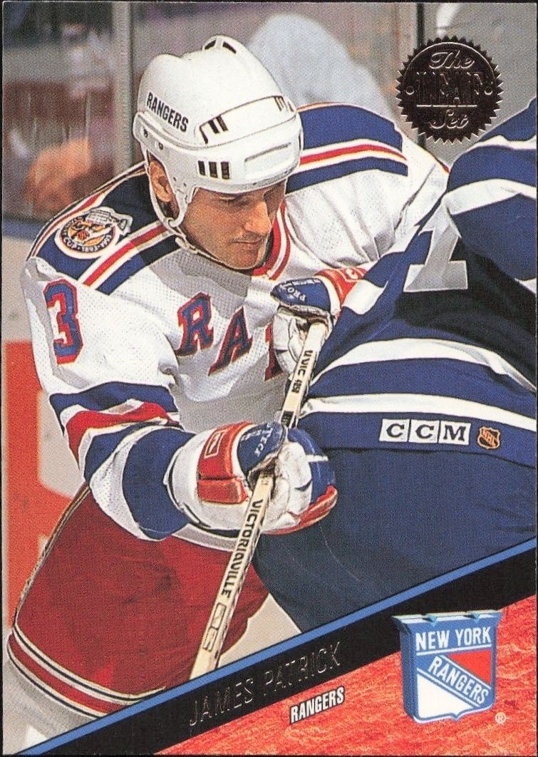1993-94 Leaf Series 2 James Patrick #232 trading card
