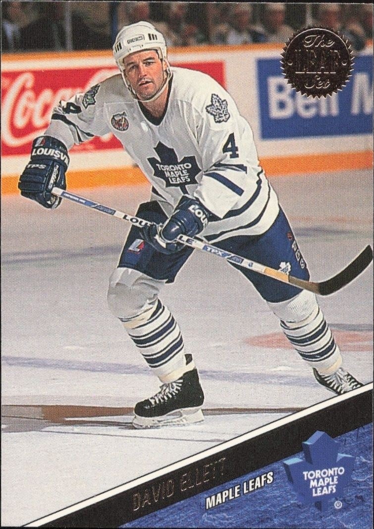 1993-94 Leaf Series 1 David Ellett #86 trading card