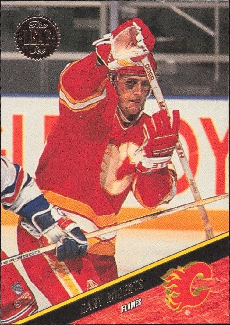 1993-94 Leaf Series 1 Gary Roberts #36 trading card
