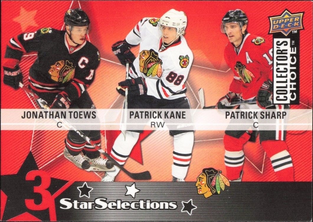 2009-10 Upper-Deck Collector's Choice Patrick Sharp #207 trading card