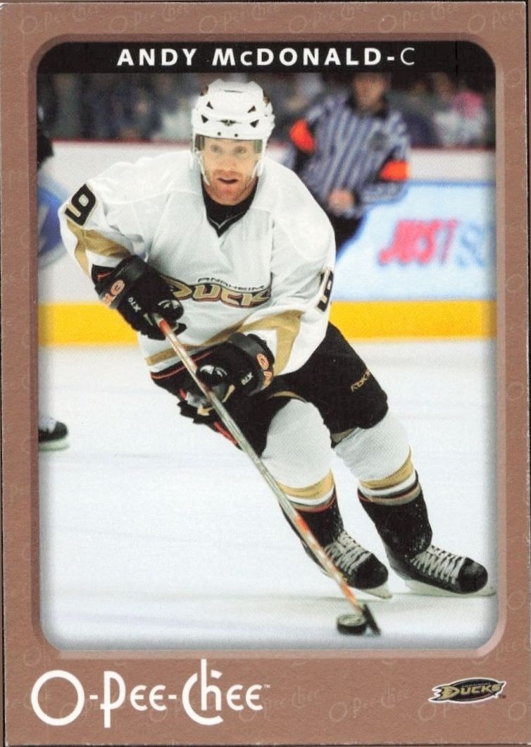 2006-07 O-Pee-Chee Andy McDonald #3 trading card