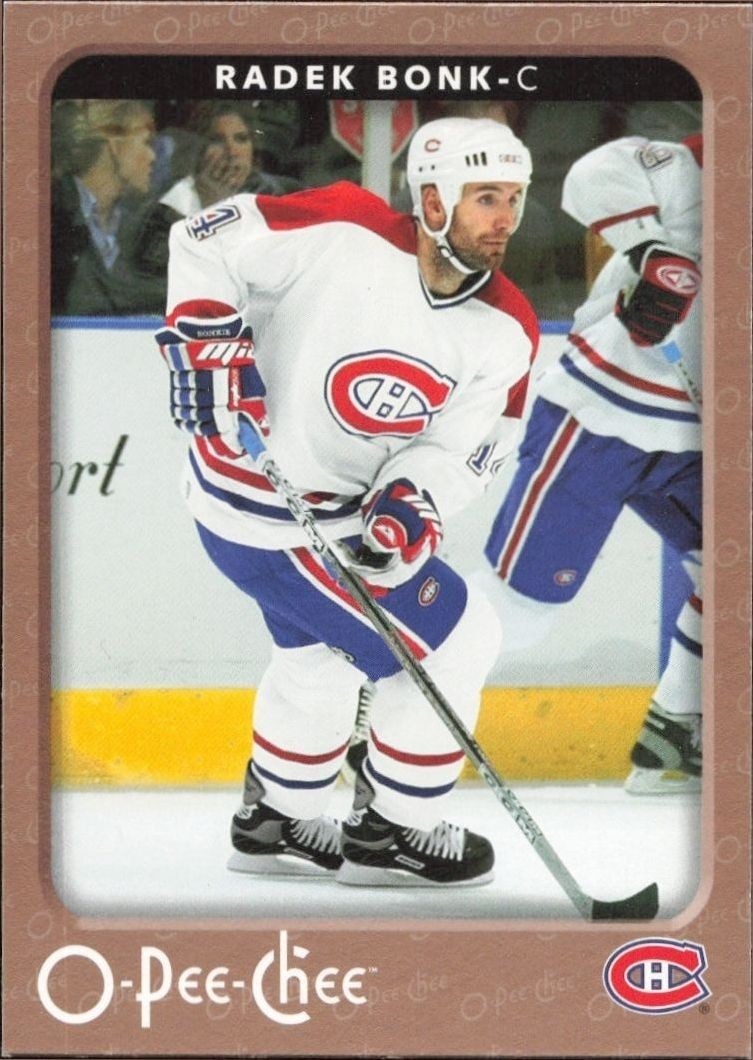2006-07 O-Pee-Chee Radek Bonk #265 trading card