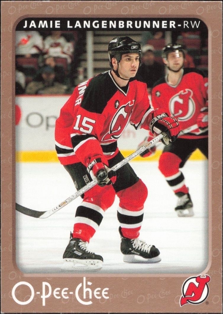 2006-07 O-Pee-Chee Jamie Langenbrunner #299 trading card