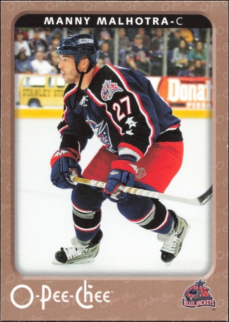2006-07 O-Pee-Chee Manny Malhotra #150 trading card