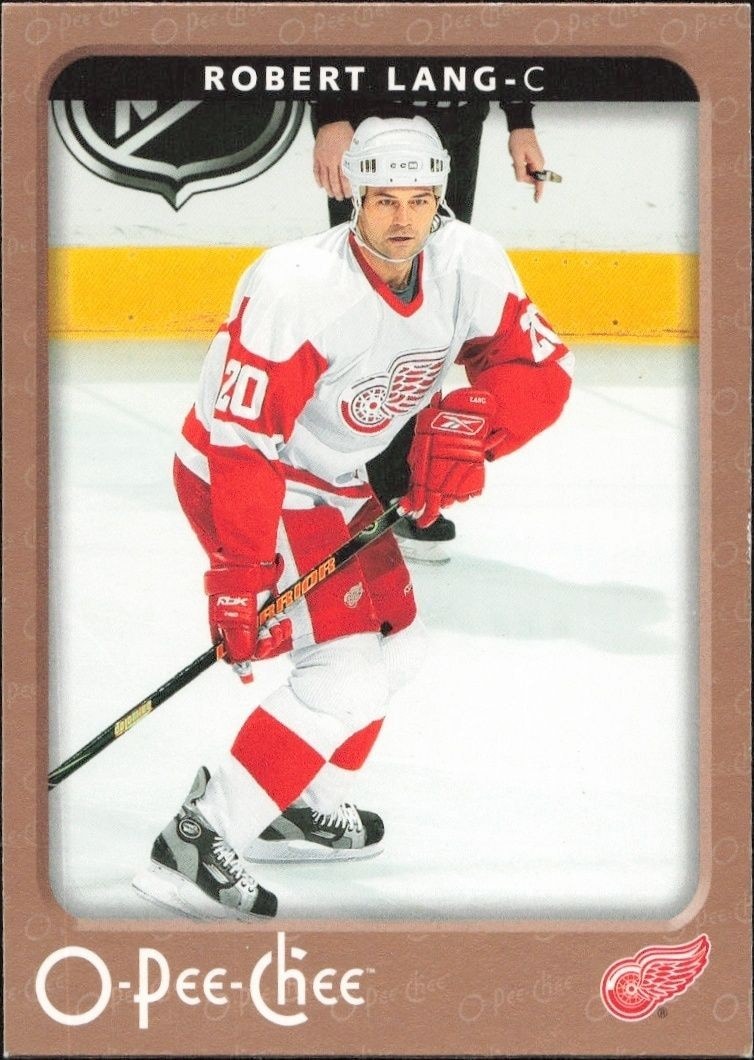 2006-07 O-Pee-Chee Robert Lang #176 trading card