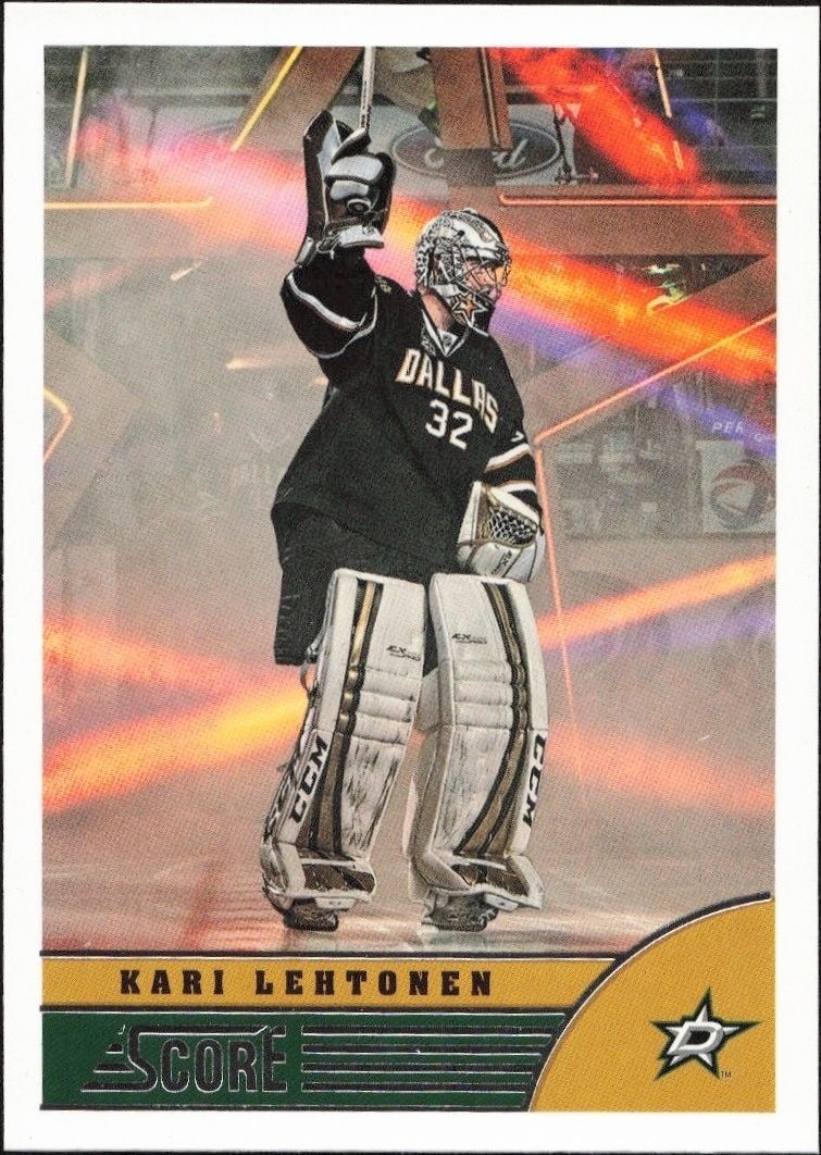2013-14 Panini Score Kari Lehtonen #147 trading card