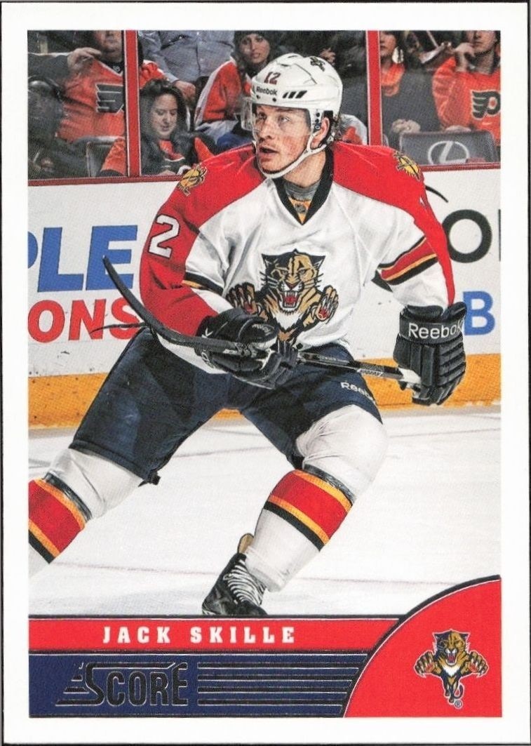 2013-14 Panini Score Jack Skille #214 trading card