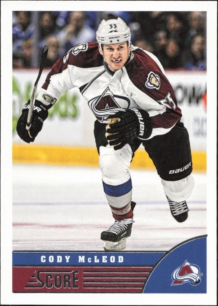 2013-14 Panini Score Cody McLeod #118 trading card
