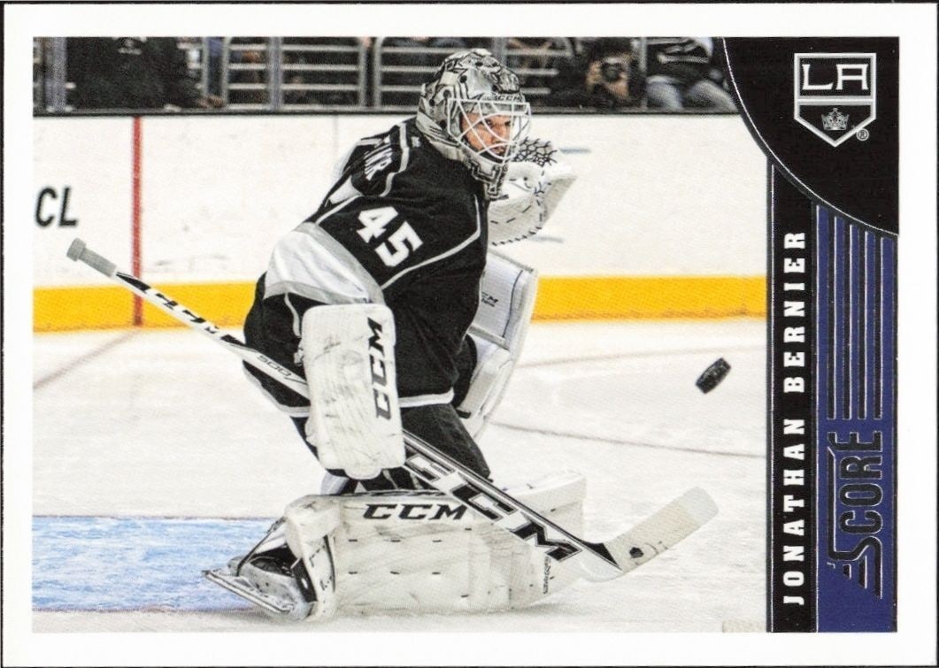 2013-14 Panini Score Jonathan Bernier #226 trading card