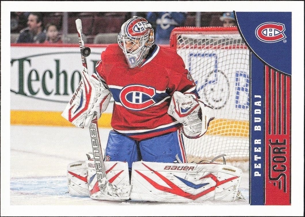2013-14 Panini Score Peter Budaj #271 trading card