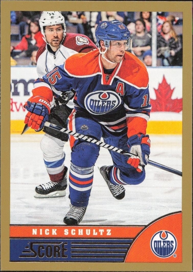 2013-14 Panini Score Nick Schultz #190 trading card