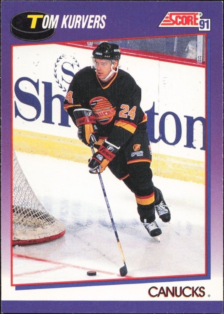1991-92 Score American Tom Kurvers #174 trading card