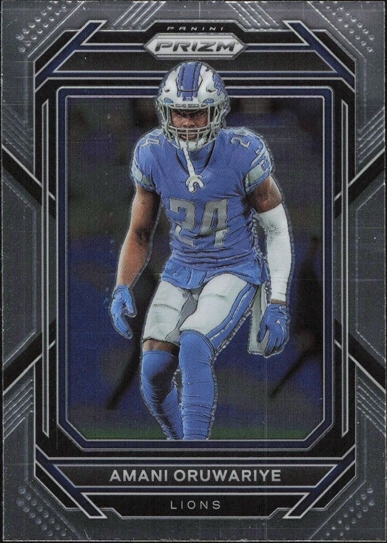 2022 Panini Prizm Football Amani Oruwariye #101 trading card
