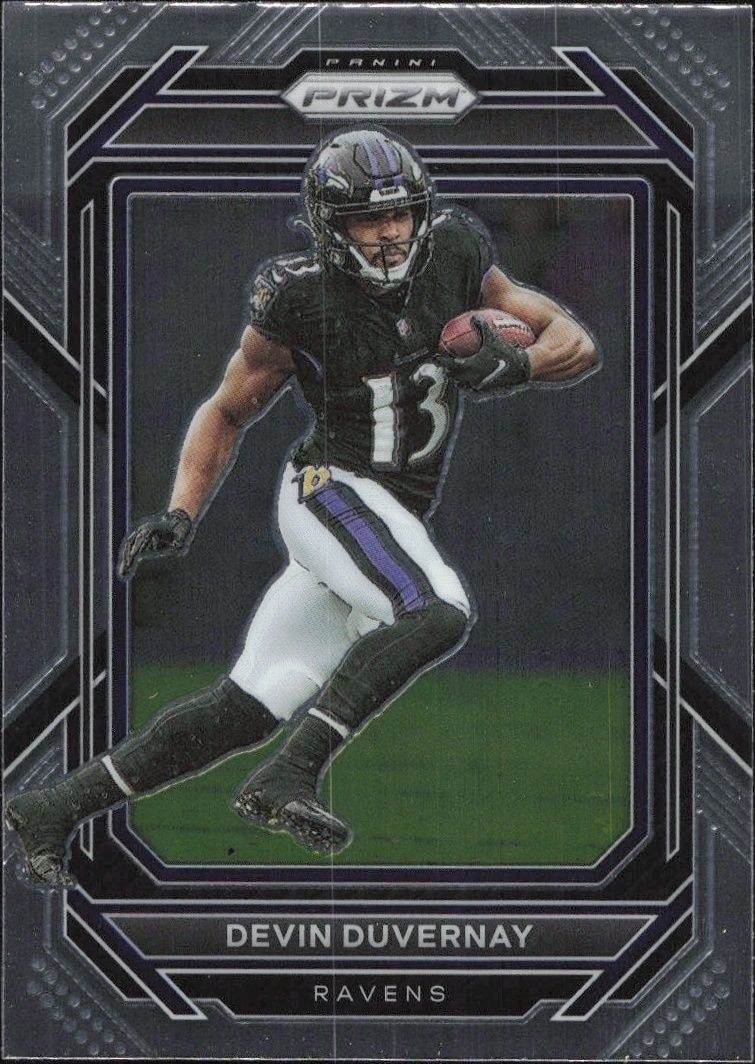 2022 Panini Prizm Football Devin Duvernay #22 trading card