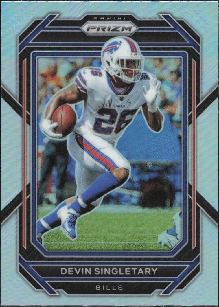 2022 Panini Prizm Football Devin Singletary #30 trading card