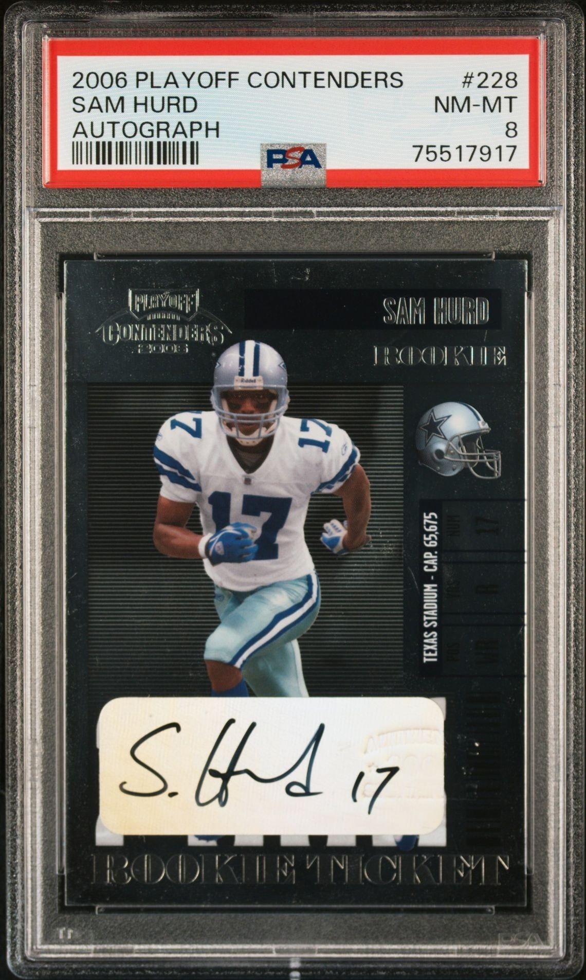 2006 Donruss Playoff Contenders Sam Hurd #228 trading card