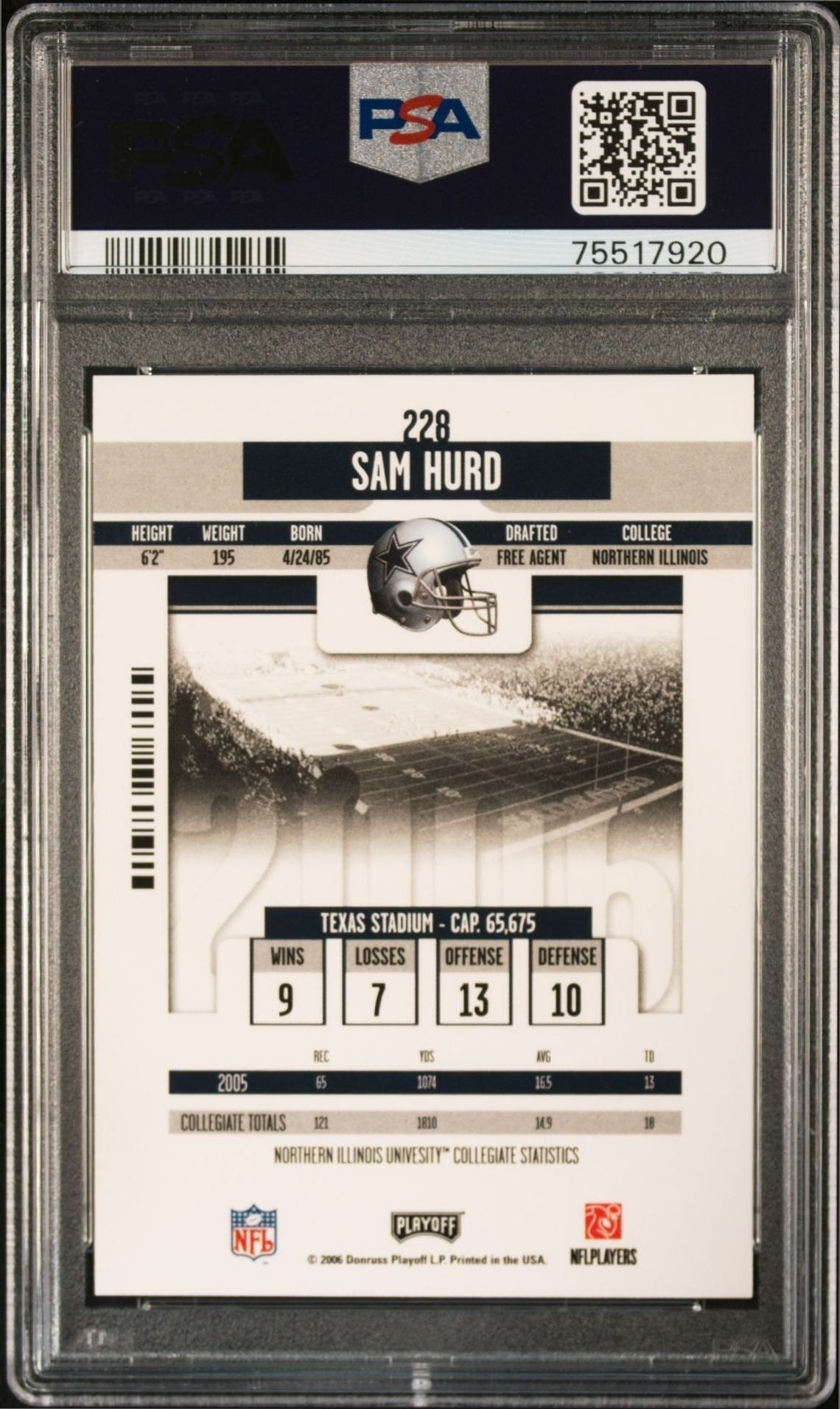Sam Hurd - Back