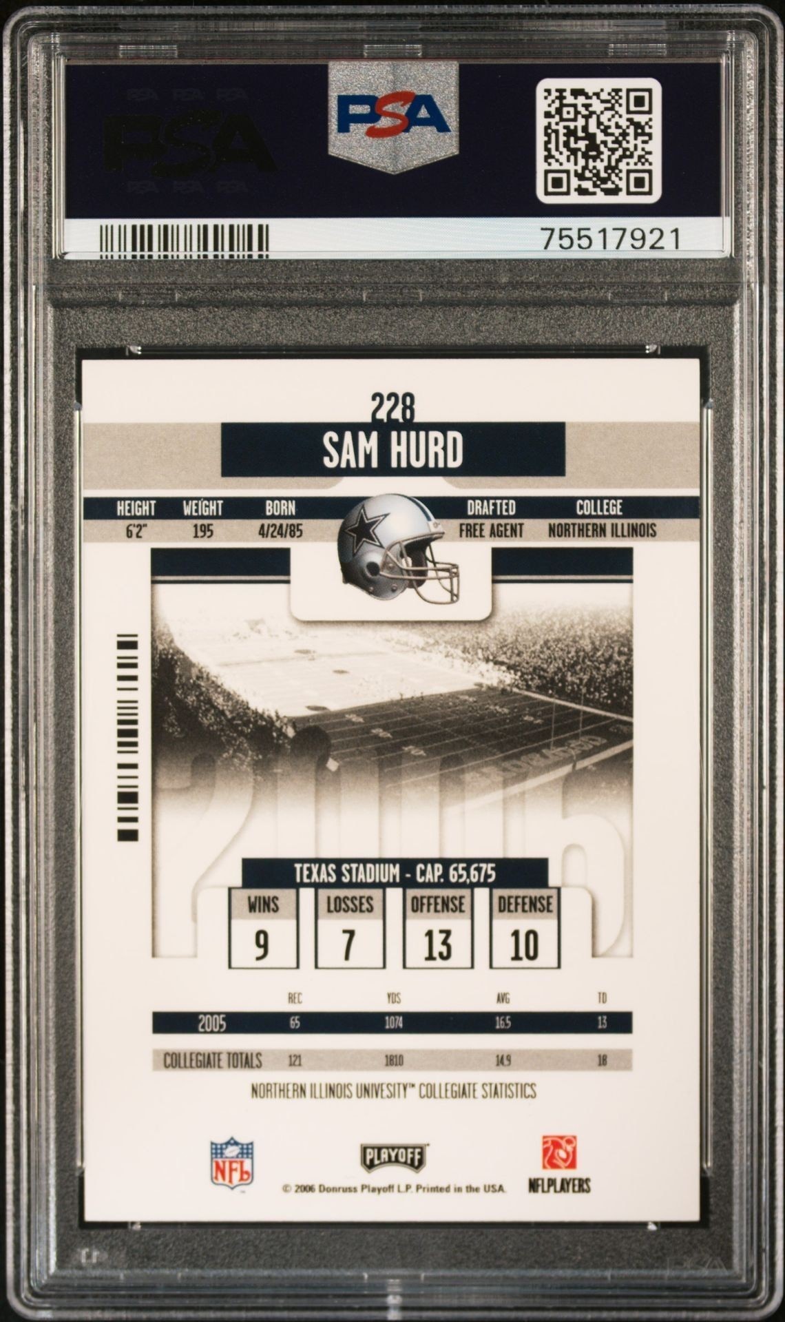 Sam Hurd - Back