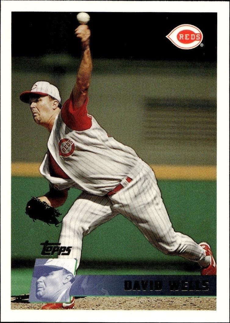 1996 Topps David Wells #311 trading card