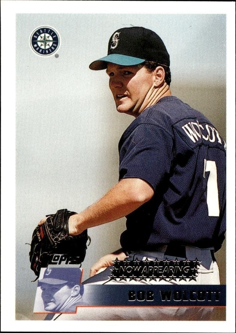 1996 Topps Bob Wolcott #353 trading card