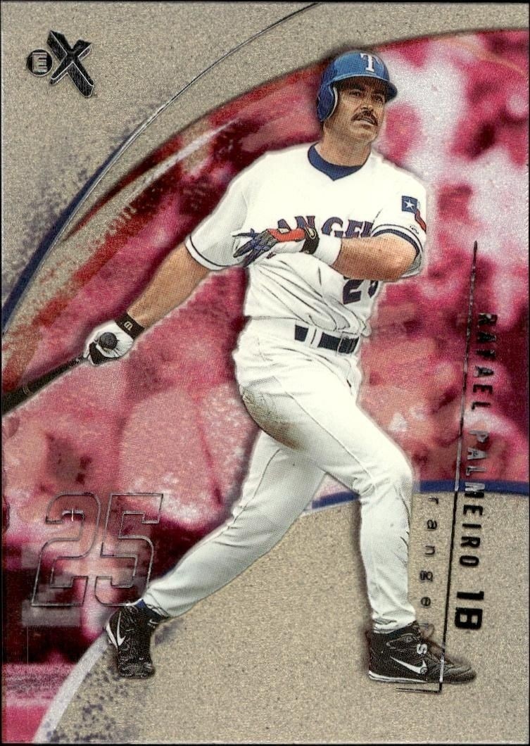 2002 Fleer E-X Rafael Palmeiro #52 trading card