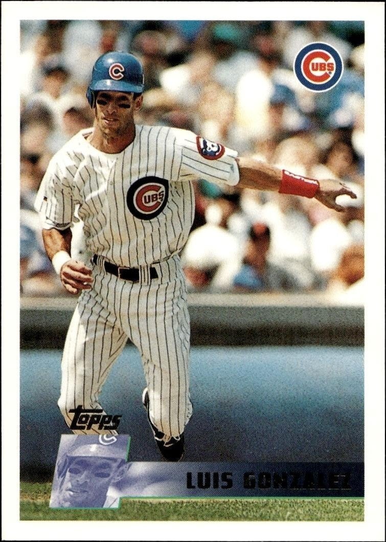 1996 Topps Luis Gonzalez #278 trading card