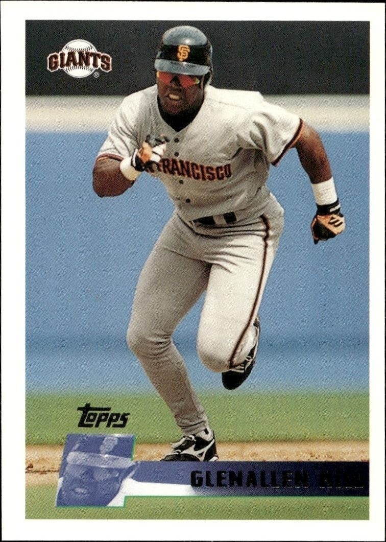 1996 Topps Glenallen Hill #32 trading card