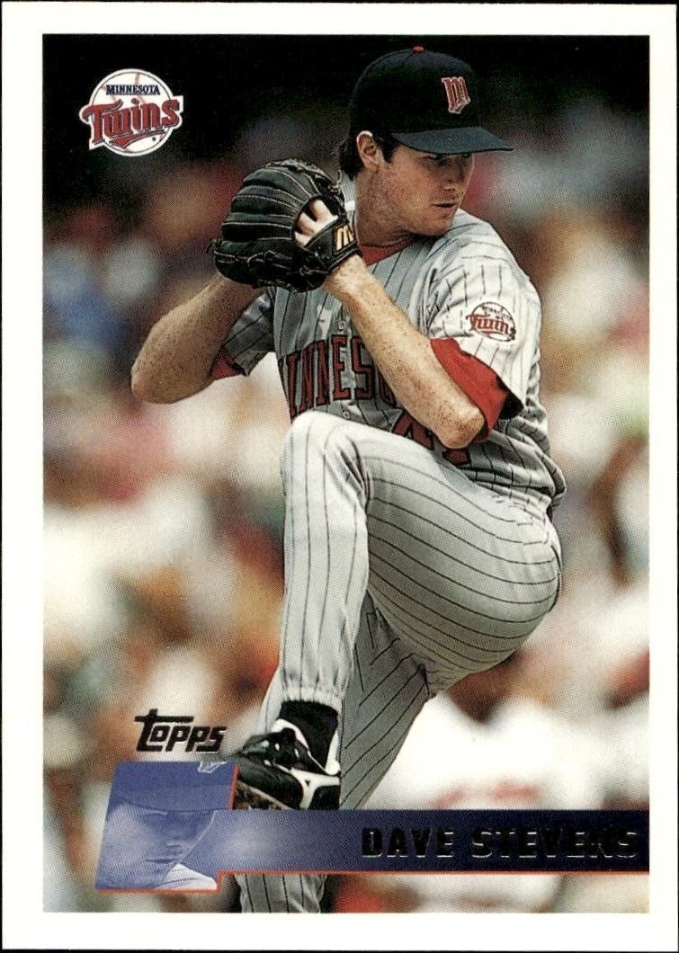 1996 Topps Dave Stevens #88 trading card