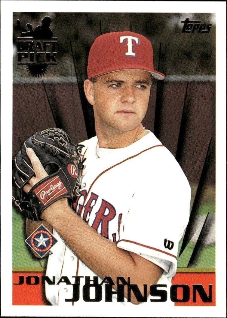 1996 Topps Jonathan Johnson #242 trading card