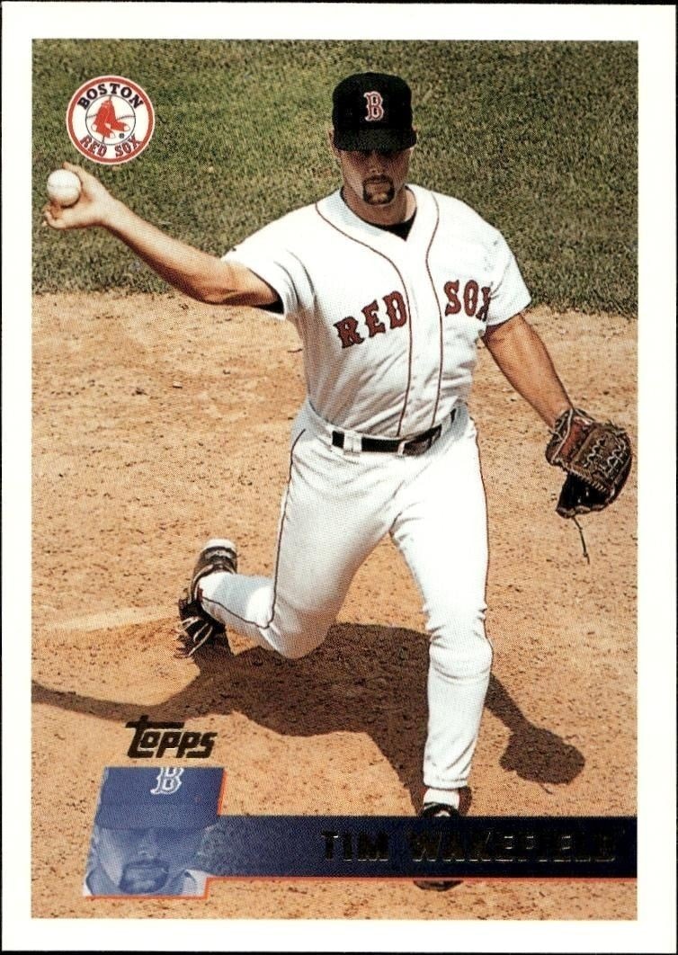 1996 Topps Tim Wakefield #138 trading card