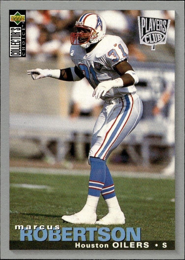 1995 Upper Deck Collector's Choice Marcus Robertson #282 trading card