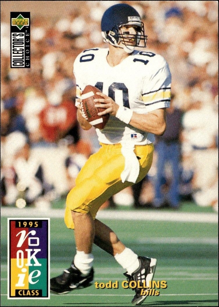 1995 Upper Deck Collector's Choice Todd Collins #24 trading card