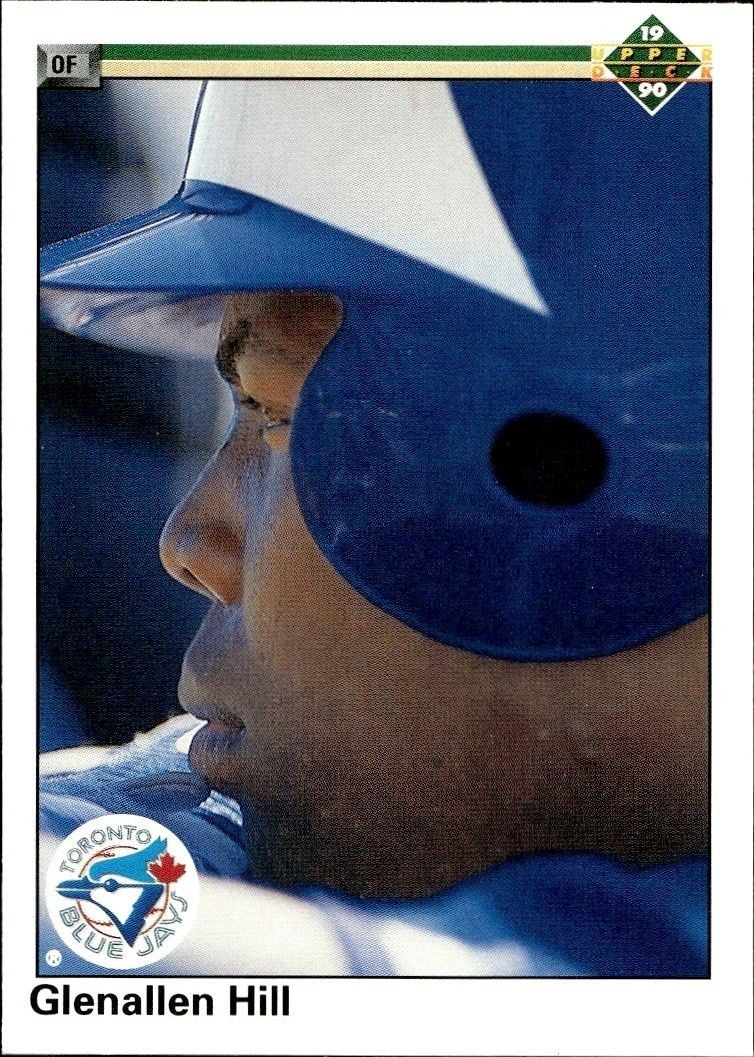 1990 Upper Deck High Number Glenallen Hill #776 trading card