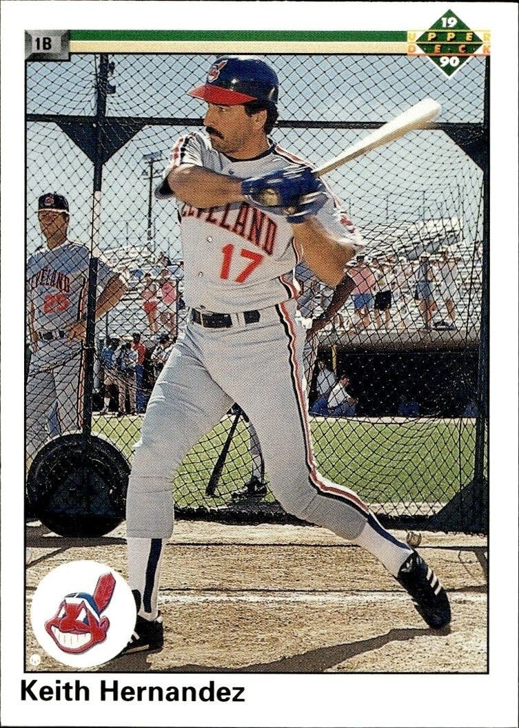 1990 Upper Deck High Number Keith Hernandez #777 trading card